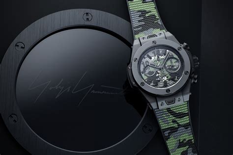 hublot yohji yamamoto|Hublot Introduces the Big Bang Camo Yohji Yamamoto.